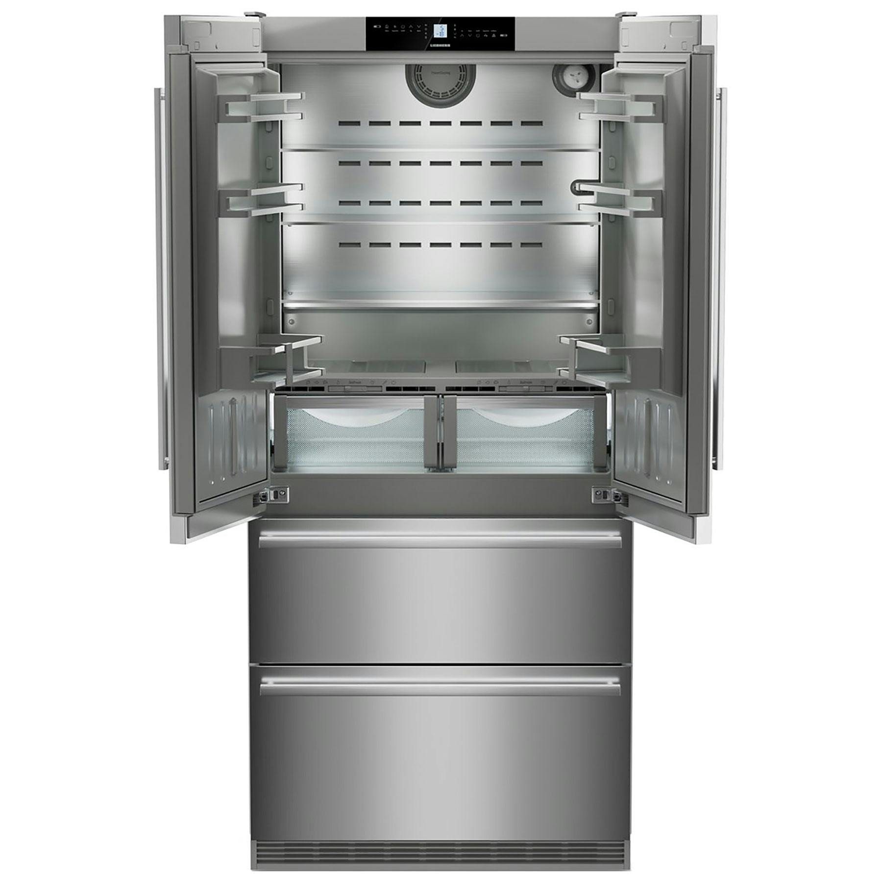 Liebherr CBNSTE8872 American Fridge Freezer in Stainless Steel with Ice ...