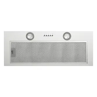 CDA CCA72SI 70cm Canopy Hood in Silver 3 Speed Fan 2 LED Lights