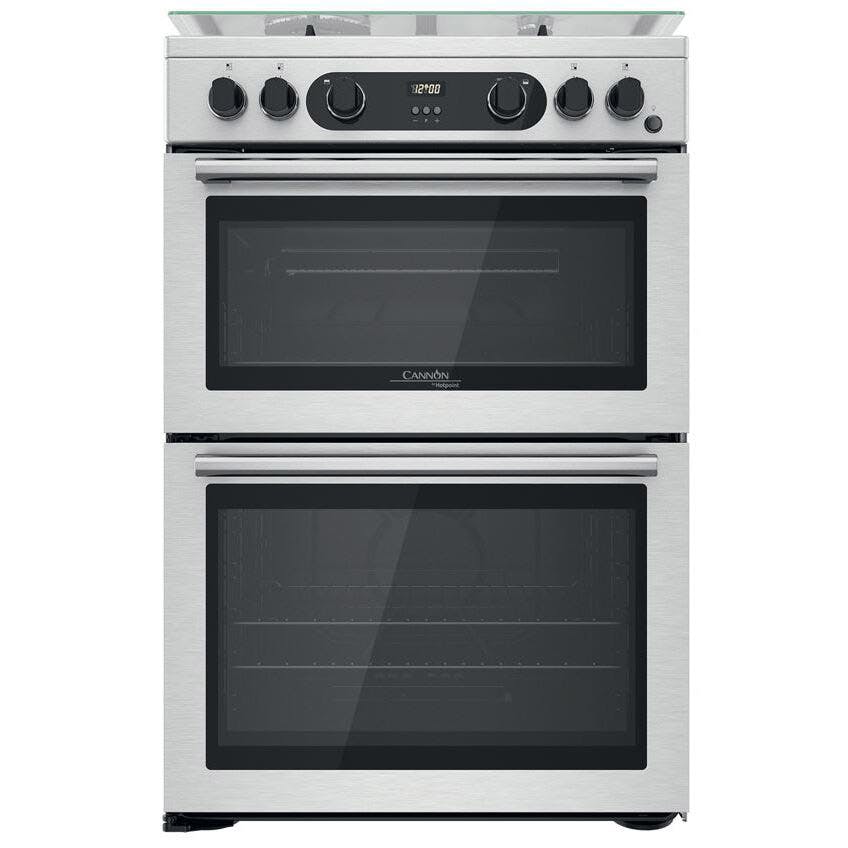 hotpoint gas cookers 60cm stainless steel