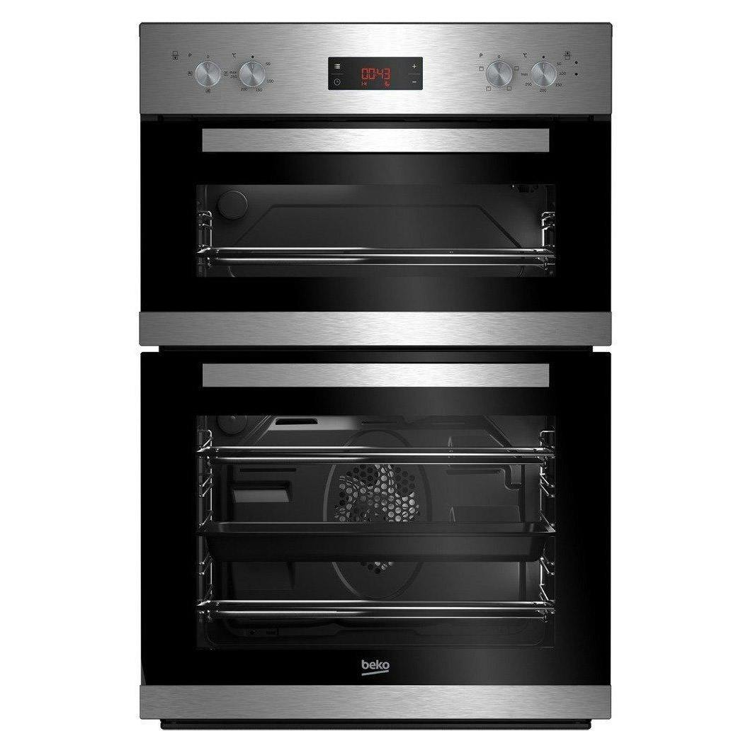 Beko CDFY22309X Built In Electric Double Oven in St/Steel, A Rated