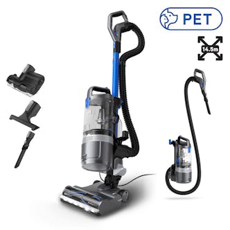 Vax CDUP-LOXR Vax LiftOut Reach Pet Upright Vacuum - Graphite / Blue