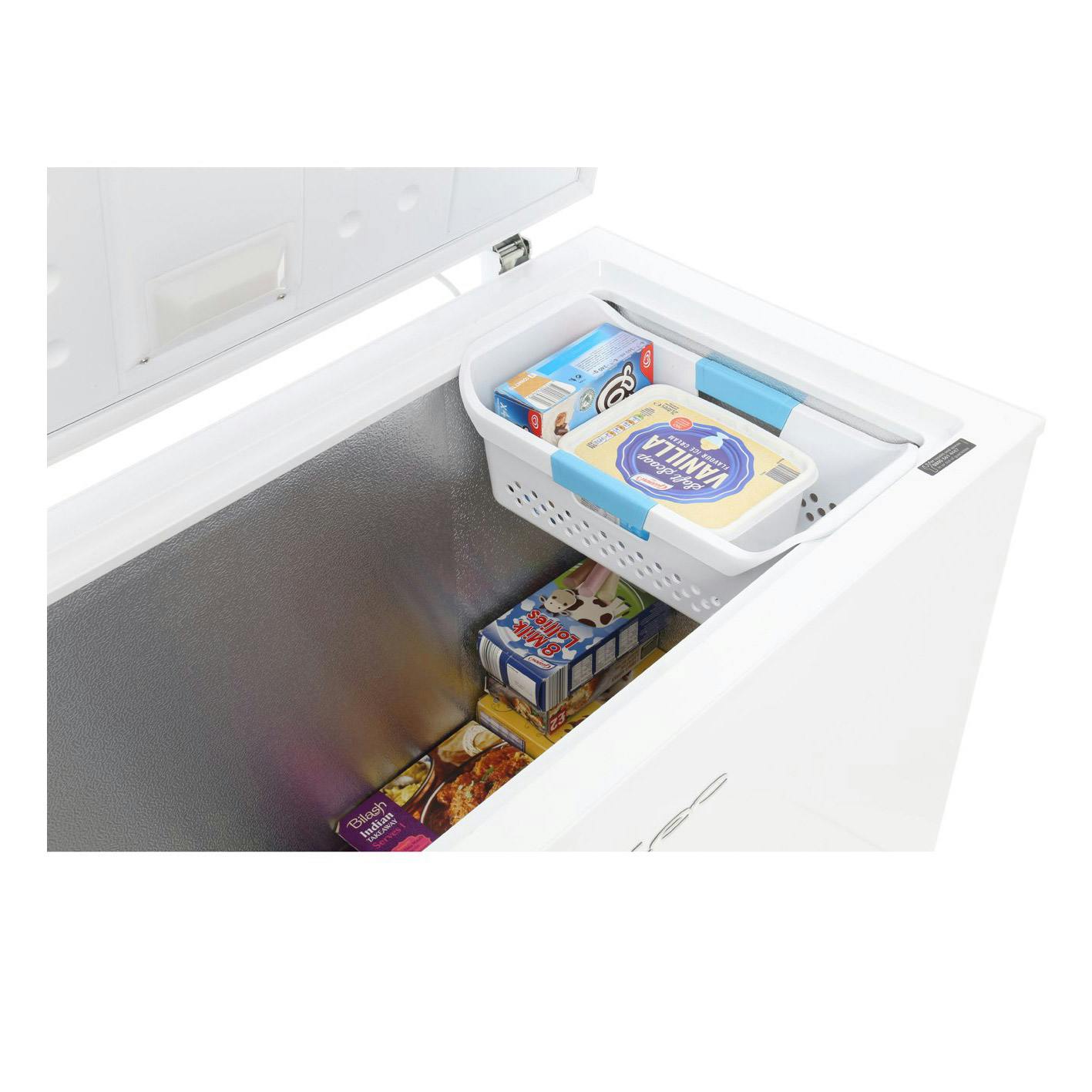 Lec CF200LWMK2 94cm Chest Freezer in White, 199 Litre, 0.85m F