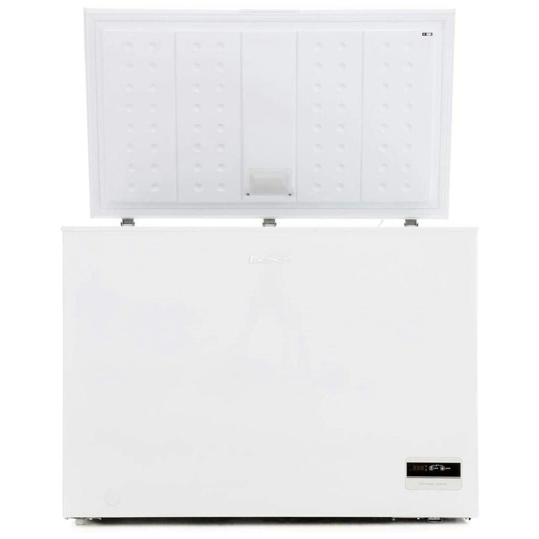 Lec CF300LWMK2 111cm Chest Freezer in White 295 Litre, 0.85m F Rated
