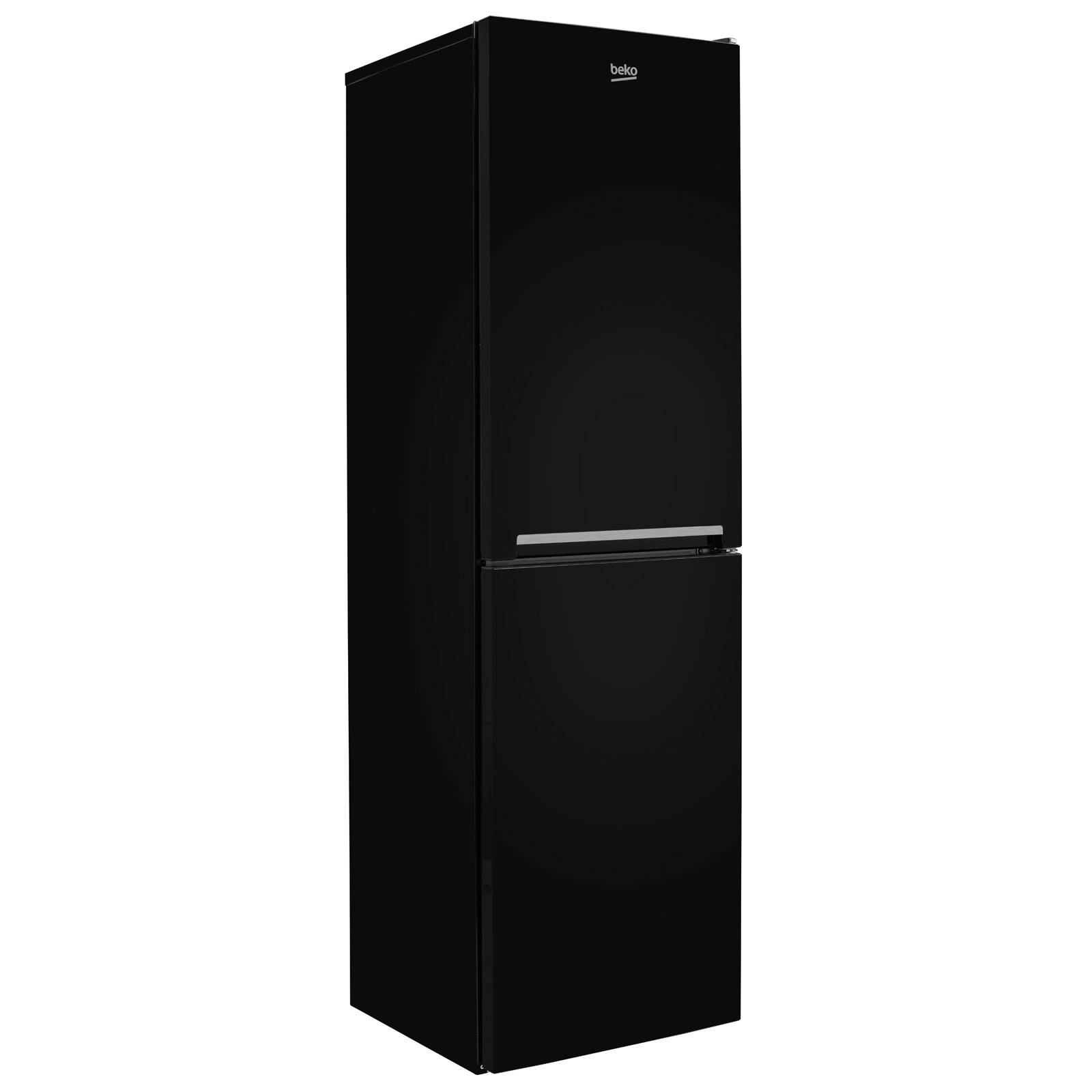 Beko CFG1582B 55cm Frost Free Fridge Freezer in Black, 1 ...