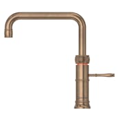 Quooker CFNSPTB Classic Fusion Square Spout Boiling Water Tap in Patina