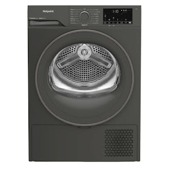 Hotpoint CHD93MGGUK 9kg Heat Pump Condenser Dryer in Manhattan Grey A++ Rat