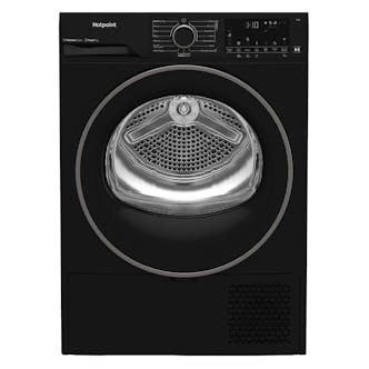 Hotpoint CHD94MBBSUK 9kg Heat Pump Condenser Dryer in Black A+++ Rated FastD