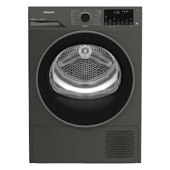 Hotpoint CHD94MGBSUK 9kg Heat Pump Condenser Dryer in Manhattan Grey A+++ Ra