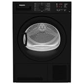 Hotpoint CHDC82BBGDUK 8kg Condenser Dryer in Black B Rated Sensor Drying