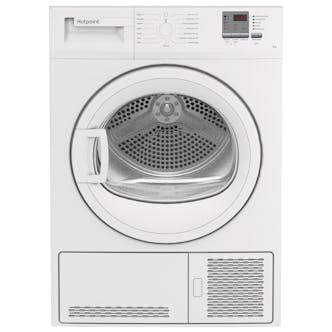 Hotpoint CHDC82WWGDUK 8kg Condenser Dryer in White B Rated Sensor Dry