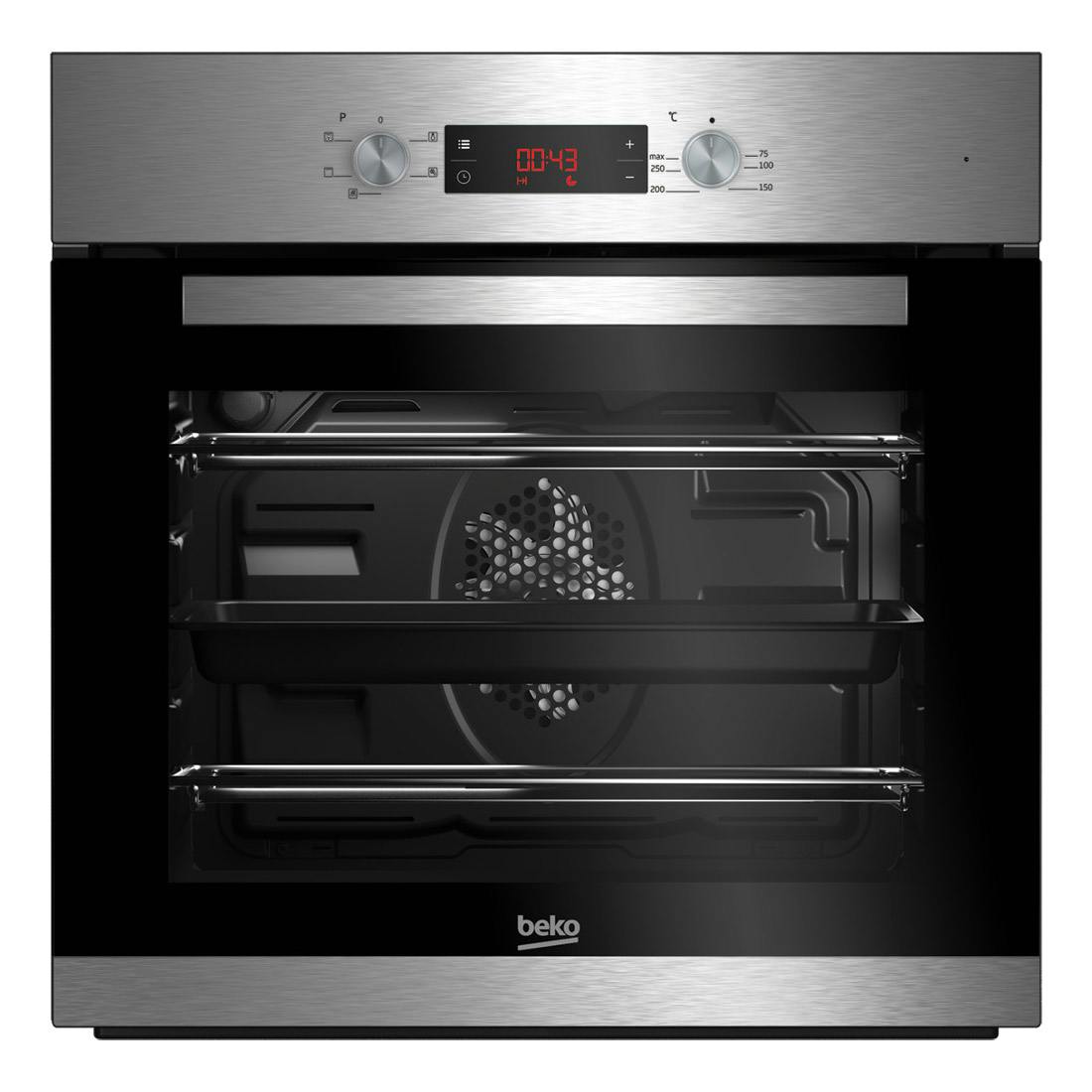 Beko CIF81X Built In Electric Single Fan Oven in St/Steel LED Timer