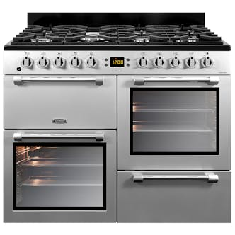 Leisure CK100F232S 100cm COOKMASTER Dual Fuel Range Cooker in Silver