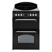 Leisure CLA60CEK 60cm Classic Electric Cooker in Black Double Oven