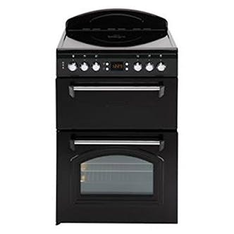 Leisure CLA60CEK 60cm Classic Electric Cooker in Black Double Oven