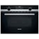 Siemens CM585AGS1B iQ500 Built In Compact Oven With Microwave in Black Wit