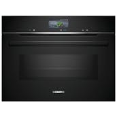 Siemens CM736G1B1B iQ700 Built In Compact Oven With Microwave in Black