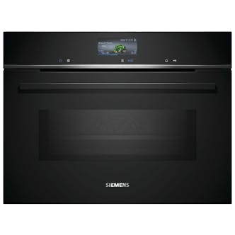 Siemens CM736G1B1B iQ700 Built In Compact Oven With Microwave in Black