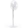 Daewoo COL1568GE 16-Inch Pedestal Fan in White - 3 Speeds Round Base