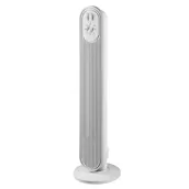 Daewoo COL1602GE 30-Inch Slim Tower Fan in White 3 Speed Settings
