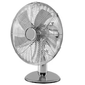 Daewoo COL1607GE 12-Inch Chrome Metal Desk Fan