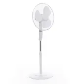 Daewoo COL1648GE 16-Inch Pedestal Fan in White - 3 Speeds Round Base