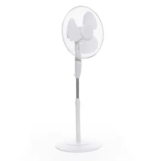 Daewoo COL1648GE 16-Inch Pedestal Fan in White - 3 Speeds Round Base