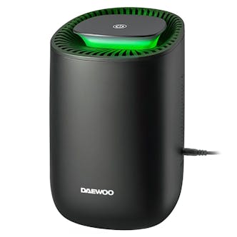 Daewoo COL1668GE 600ml Compact Dehumidifier - Black