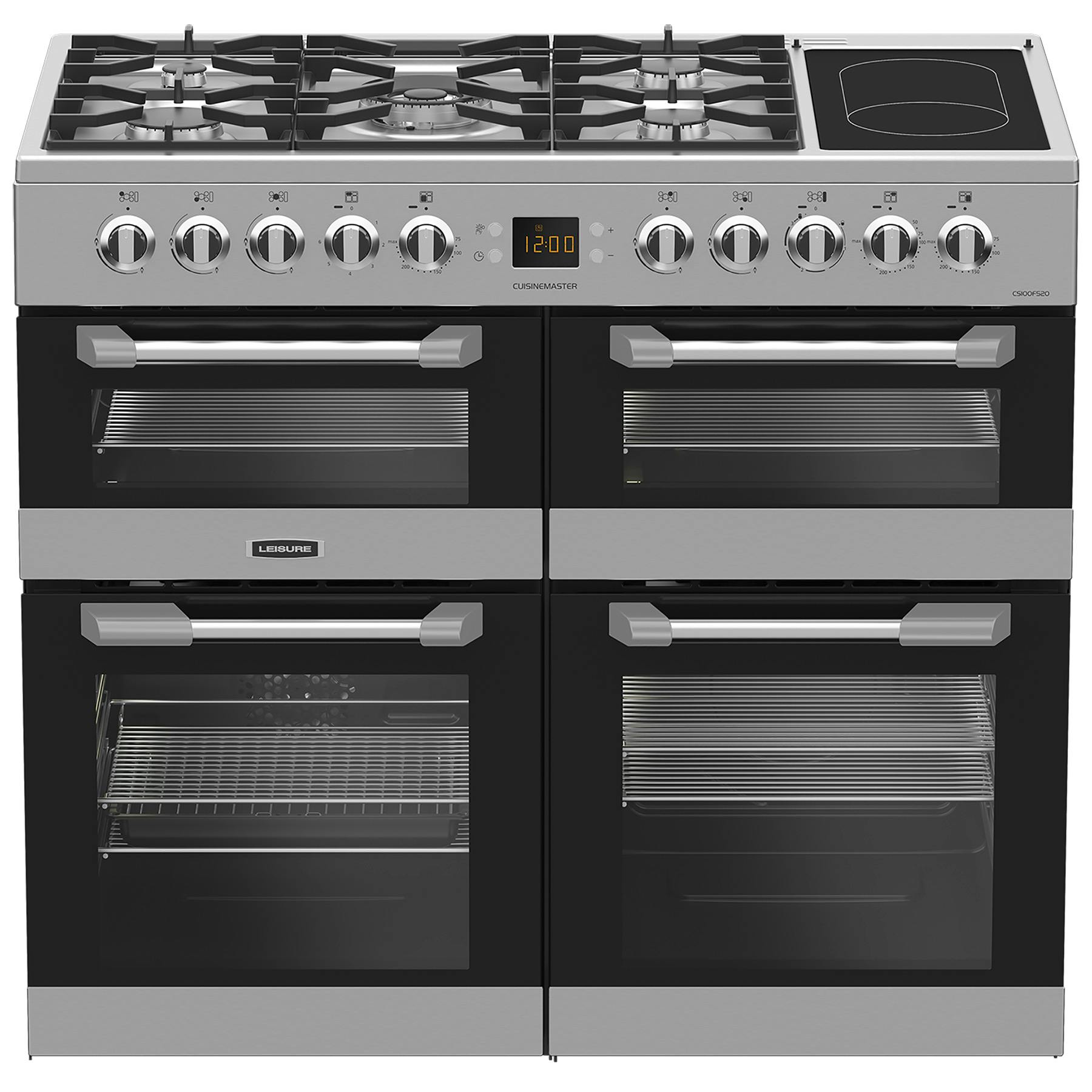 Leisure CS110F722X 110cm CUISINEMASTER Dual Fuel Range Cooker In St/Steel