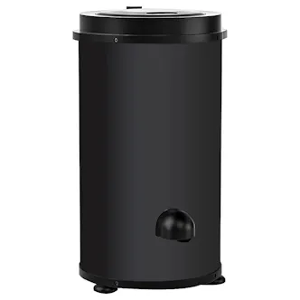 Cookology CSPD4BK 4.0kg 2800rpm Gravity Drain Spin Dryer in Black