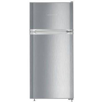 Liebherr CTELE2131 55cm Top Mount SmartFrost Fridge Freezer Silver 1.24m