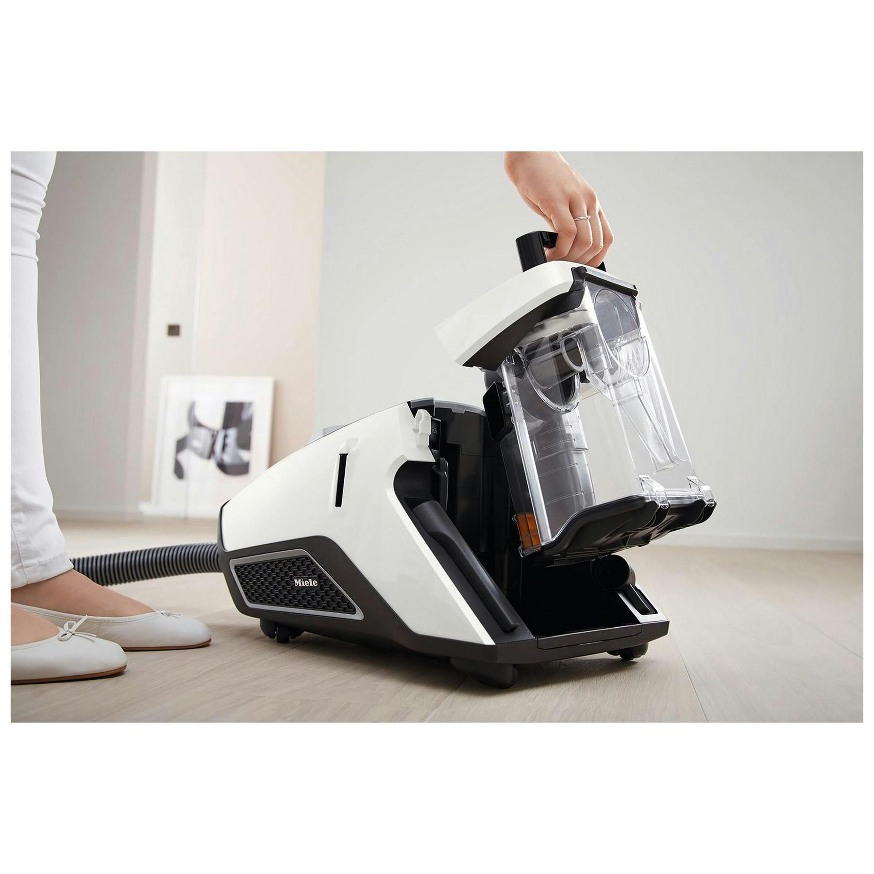 Miele CX1COMFORT CX1 Blizzard Comfort Bagless Cylinder Vacuum - White