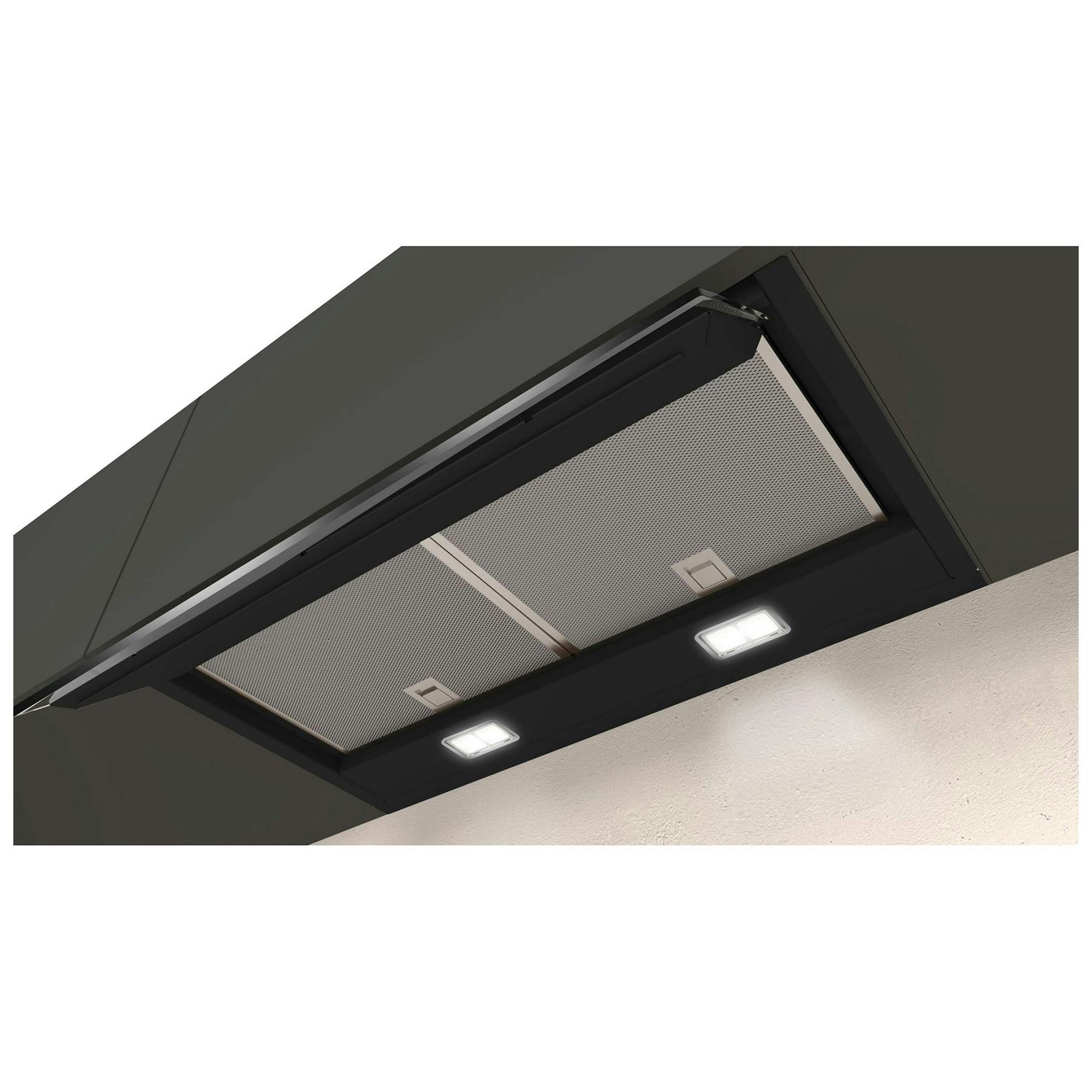 Neff D65XAM2S0B N70 60cm Integrated Design Cooker Hood In Black