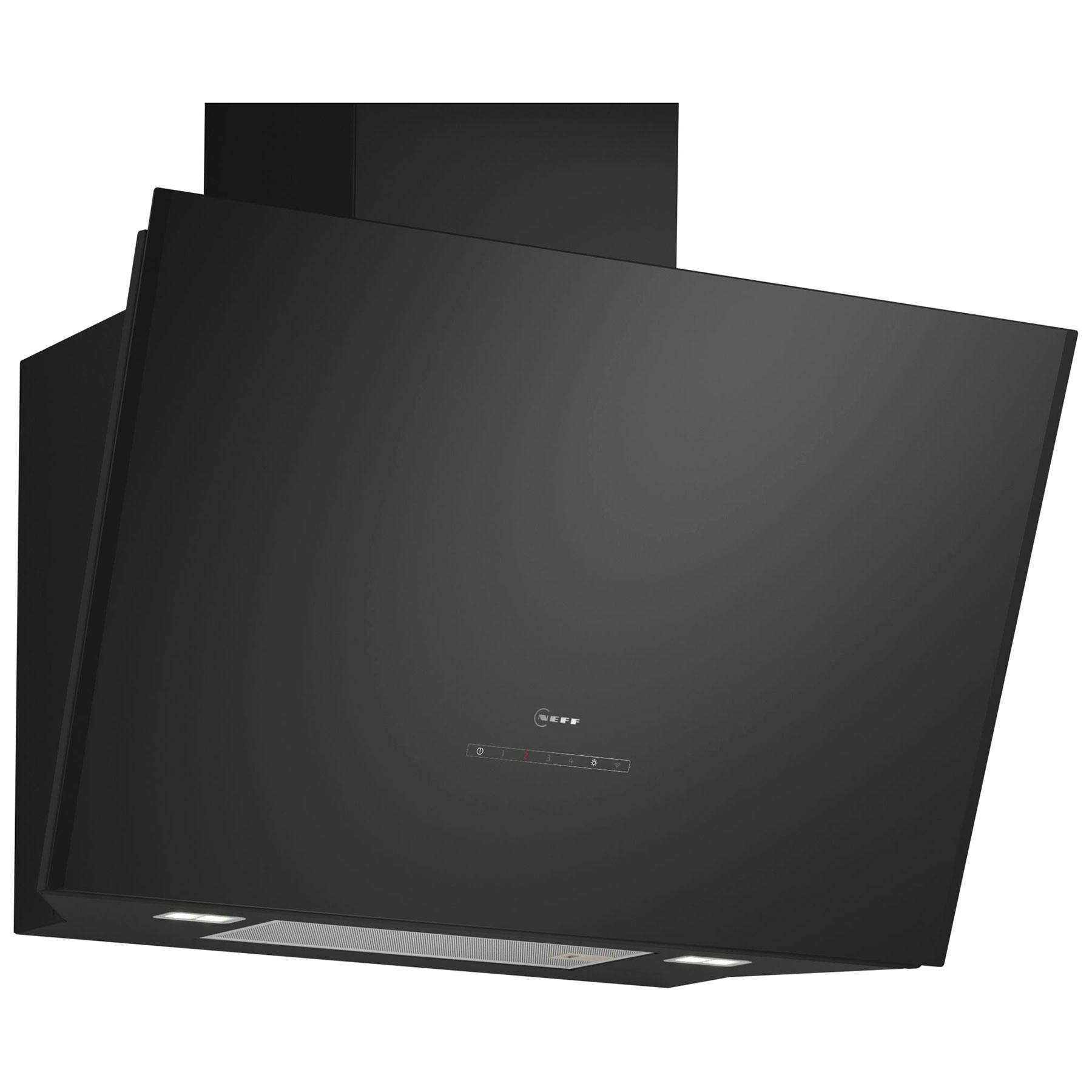 Neff black cooker hood new arrivals