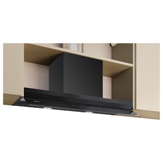 Neff D98XET2S0B N90 90cm Integrated Cooker Hood in Matt Black & Clear G