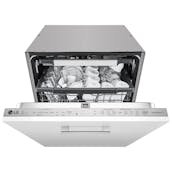 LG DB325TXS 60cm Fully Integrated Dishwasher 14 Place E Rated Wi-Fi