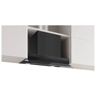 Bosch DBB67DP60B Series 6 60cm Integrated Cooker Hood in Matt Black & Cl
