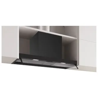 Bosch DBB85CC60B Series 4 80cm Integrated Cooker Hood in Matt Black & Cl