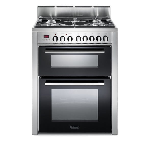 delonghi double oven gas range