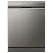 LG DF355FP 60cm Dishwasher in Silver 14 Place Setting C Rated Quad