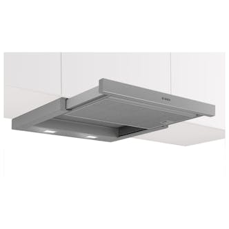Bosch DFM063W57B Series 2 60cm Telescopic Cooker Hood in Silver 2 Speed