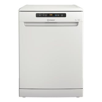 Indesit DFO3T133F 60cm Dishwasher in White 14 Place Setting D Rated