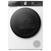 Hisense DH5S102BW 10kg Heat Pump Condenser Dryer in White A+++ Rated Conn