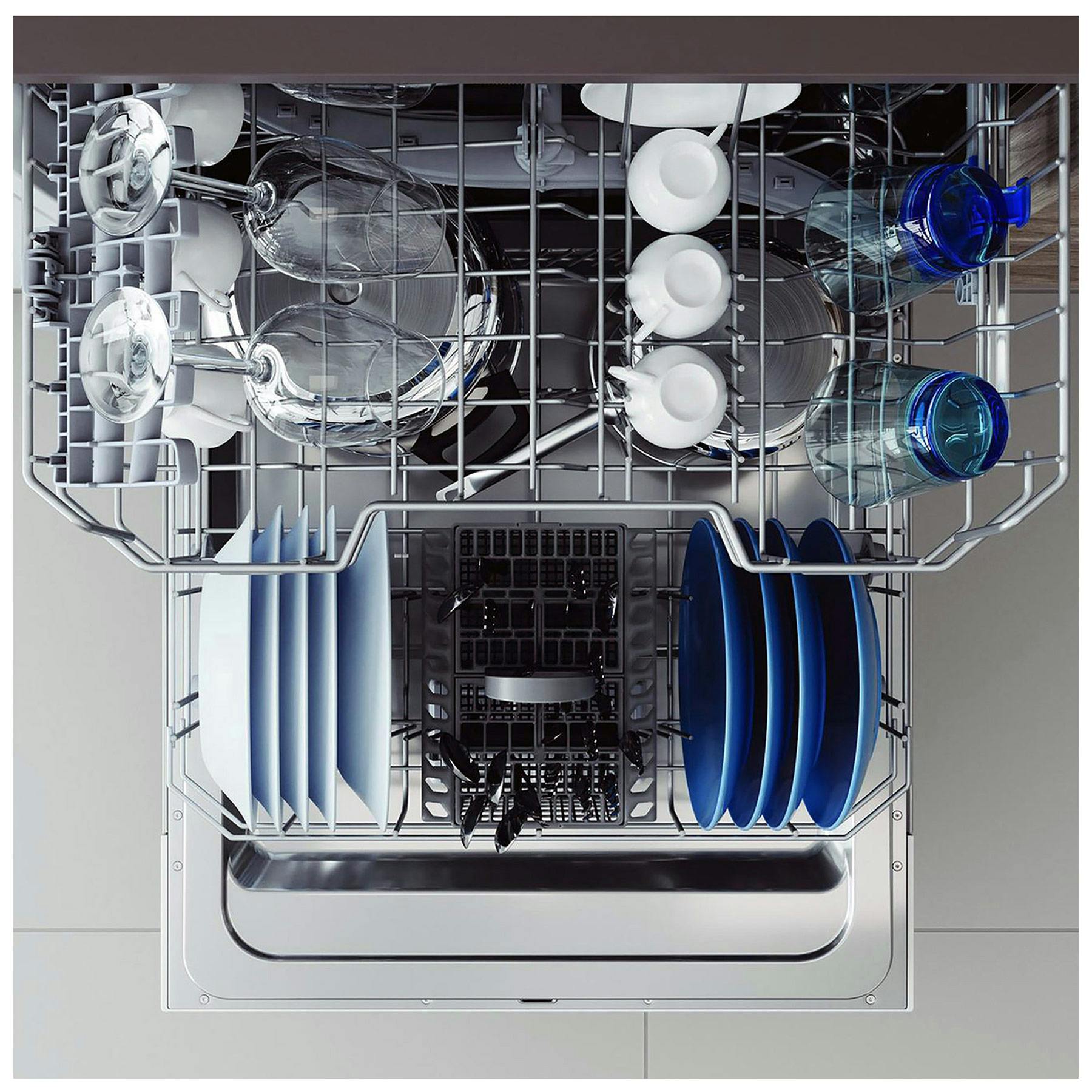 Indesit die2b19uk fully integrated standard deals dishwasher