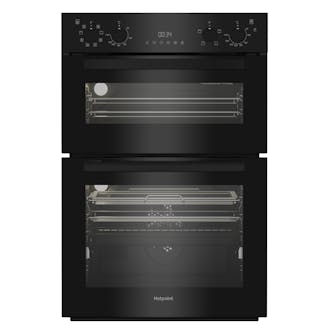 Hotpoint DIH82G1AB Built-In Electric Double Oven in Black with Air Fry Fun
