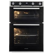 Montpellier DO3570IB Built Under Electric Double Oven in Black A/A Rated