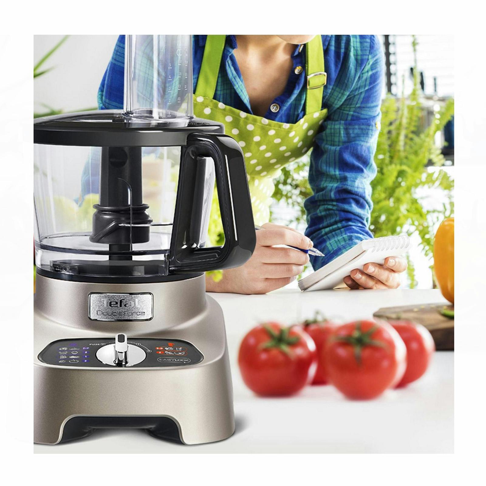 Tefal DO824H40 DoubleForce Pro Multifunction Food Processor, 1000W