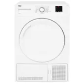 Beko DTBC10001W 10kg Condenser Dryer in White B Rated with Sensor Dry T
