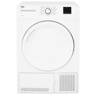 Beko DTBC10001W 10kg Condenser Dryer in White B Rated with Sensor Dry T