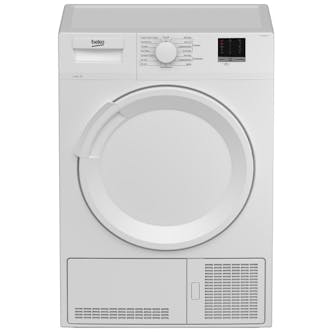 Beko DTLCE80051W 8kg Condenser Dryer in White B Rated Sensor