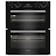 Indesit DUI10DB Built Under Electric Double Oven in Black Easy Clean En